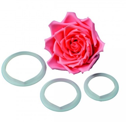 FMM 'Rose Petal' Cutter Set of 3 (Y14)