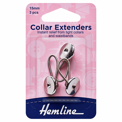 H896.15 Collar Expanders: Metal - 15mm - 3pcs 