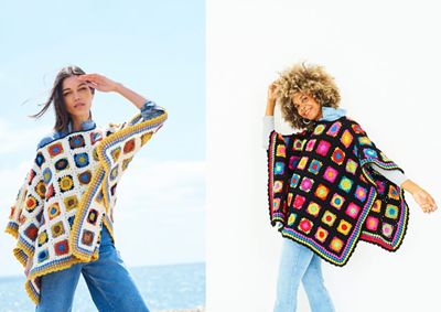 Make Along Ponchos in Special DK Kits
