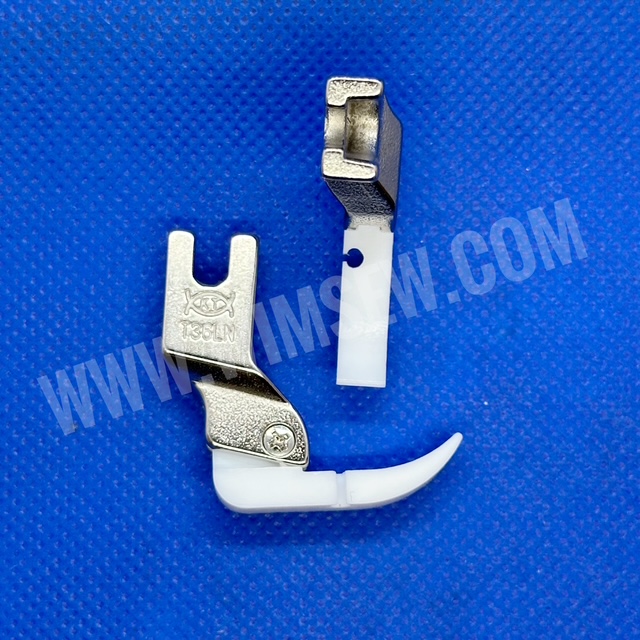 Hinged Teflon Left Zip Foot