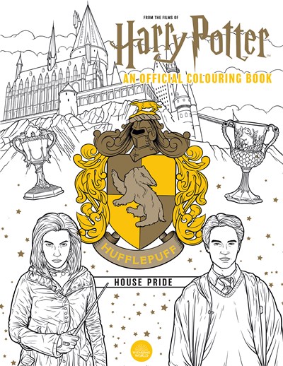 Harry Potter - An official colouring book - Hufflepuff