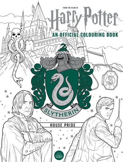 Harry Potter - An official colouring book - Slytherin