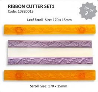 Jem Patterned Ribbon Cutter Set (Y5)