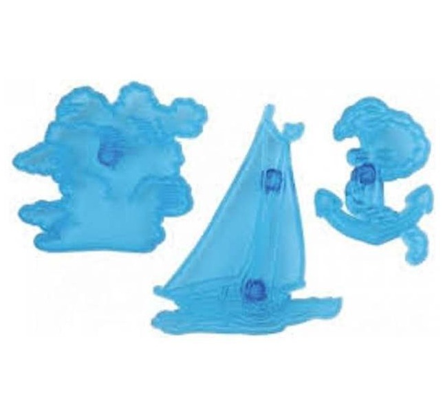 Jem Yacht, Cloud & Anchor Cutter Set (Y5)