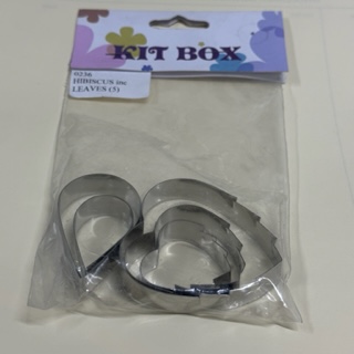 Kit Box Hibiscus Leaves Cutter Set (Y8)