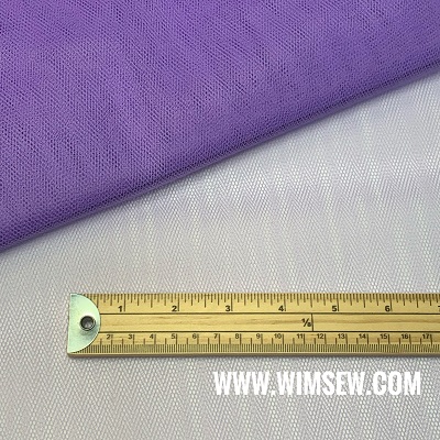 100% Nylon Dress Net - Lilac (12)