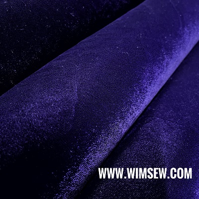 Polyester Micro-Velvet - Purple - E3 Purple
