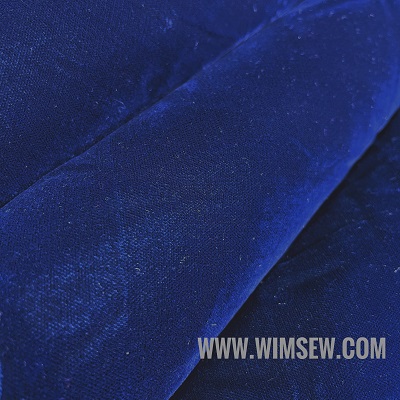 Polyester Micro-Velvet - Royal - E3 Royal