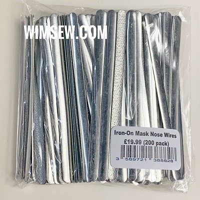 Iron-On Mask Nose Wire - 200 pack