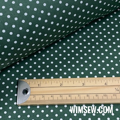 100% Cotton Poplin Polka-Dot - Old Green (OD)  CP0009oldgreen