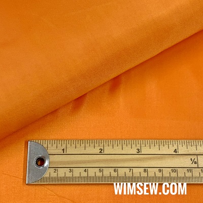 Anti-Static Plain Dress Lining - Orange