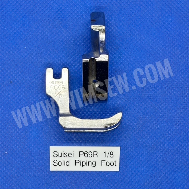 Suisei P69R Solid 1/8" Right Piping Foot (B6)