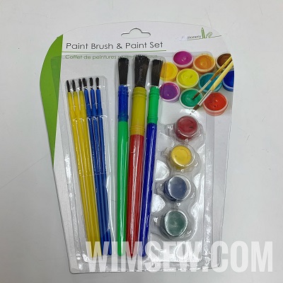 Paint Brush & Paint Set ST7194