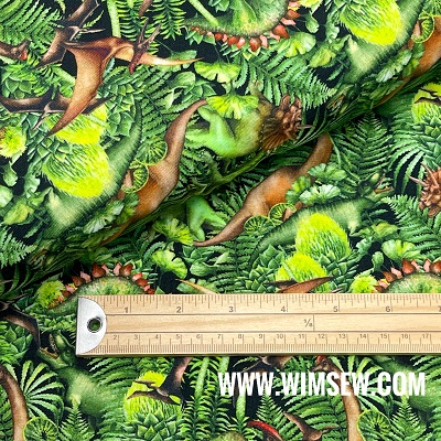 Printed Jersey Leafy Dinosaur - EM27 3961