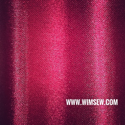 100% Polyester Satin - Wine - E3win