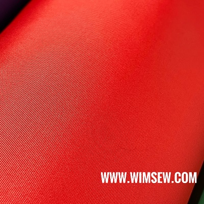  100% Polyester Waterproof (PU1000) - Red