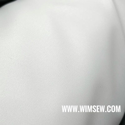 <strong><span style='color: #ff0000;'></span></strong> 100% Polyester Waterproof (PU1000) - White