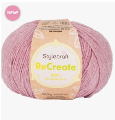Stylecraft - ReCreate DK 100% Recycled Yarn