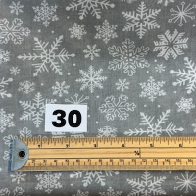 REM 30 - 3.2m Xmas Polycotton  (112cm wide) 3 available