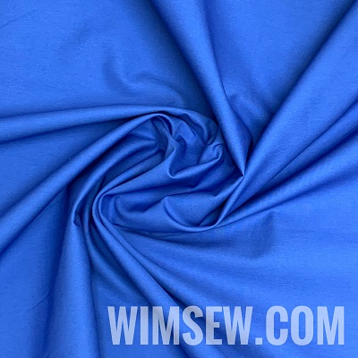 100% Cotton Fabric - Royal - 1m or 0.5m (EP)