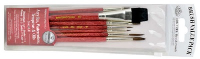 RSET-9151 - 7PC PROFESSIONAL BRUSH SET