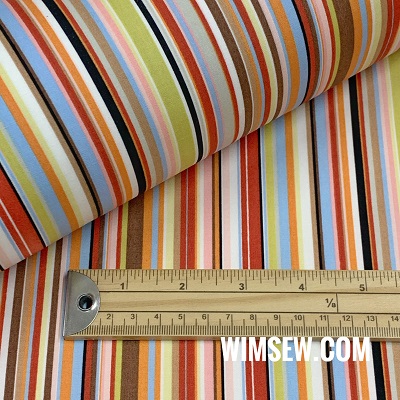 100% Cotton Poplin Random Stripe (Danni) 01cp0198col1