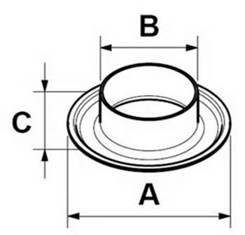 5.5mm Eyelets - Starter & Refil Packs.