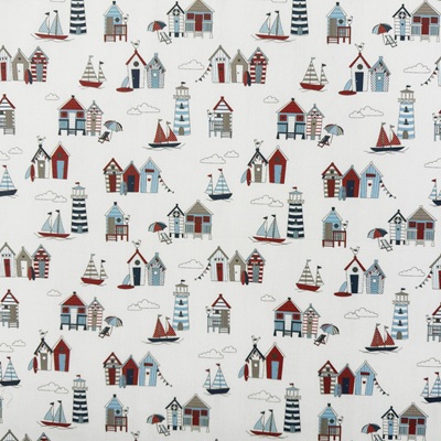 Digitaly Printed Poly-Cotton - Happydays - Cream - C15 PCD032