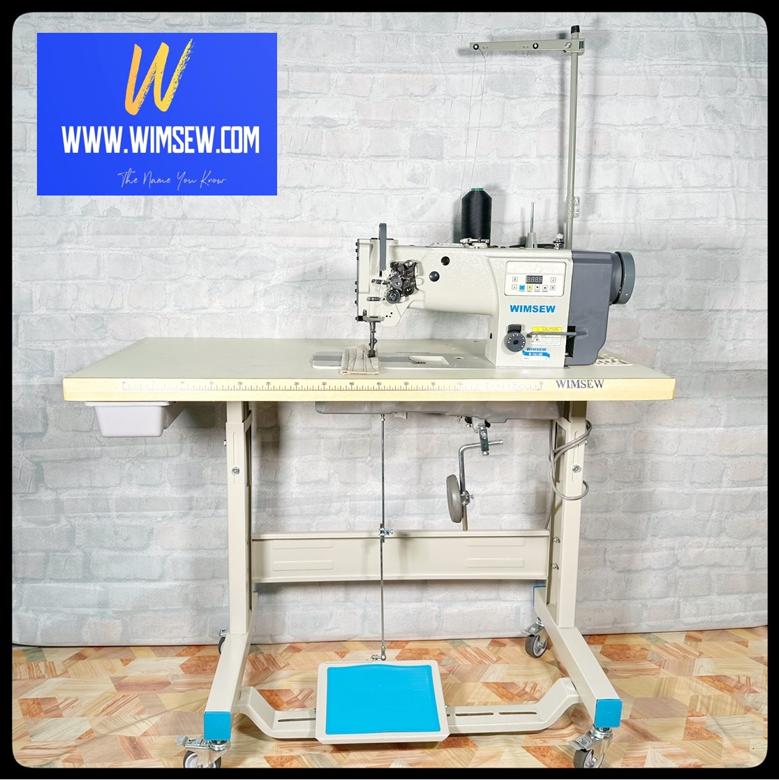 DELIVERY OPTION - PRICE INCLUDES UK MAINLAND PALLET DELIVERY - WIMSEW 0618d - Walking Foot Machine (New Style)