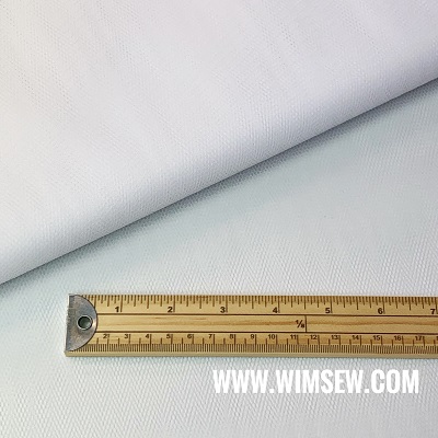 100% Nylon Dress Net - White (1)