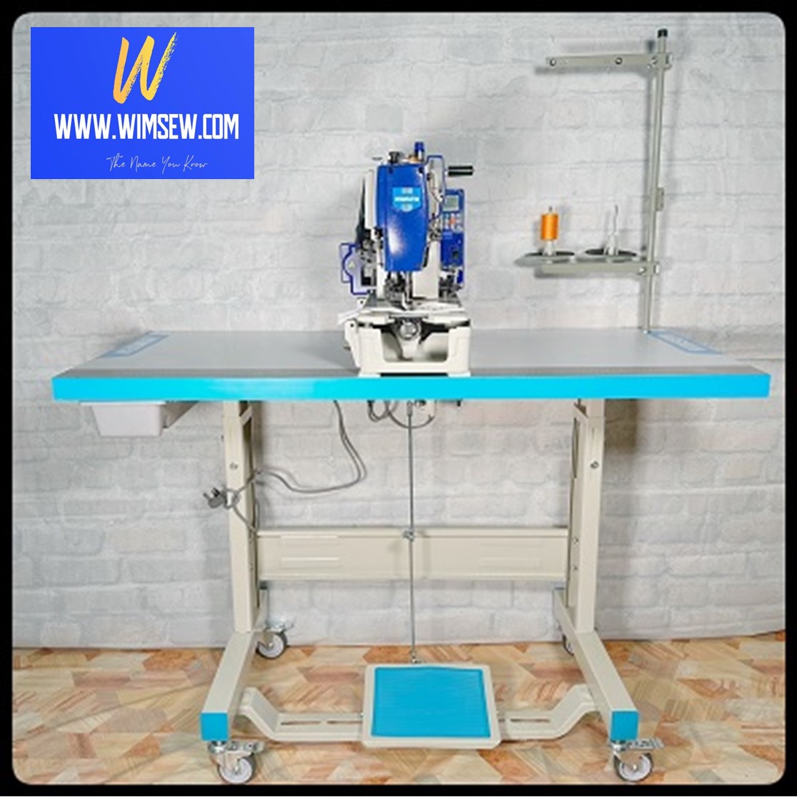 WIMSEW 781D Button Hole Machine - <span style='color: #ff0000;'>Call now for more information. 020 8767 0036 - choose option 3</span>